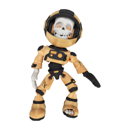 Kosmonauta szkielet B07
