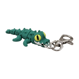 Brelok do kluczy Krokodyl ciemny BA47