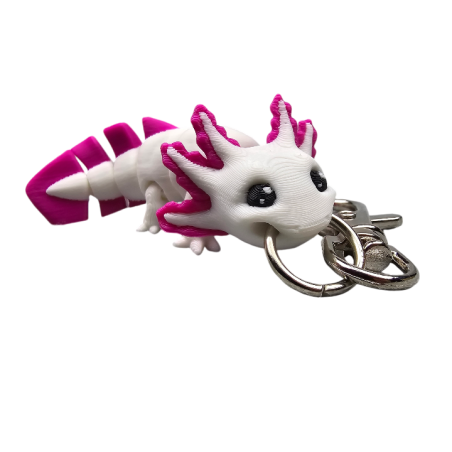 Brelok do kluczy Aksolotl BA15