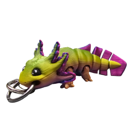 Brelok do kluczy Aksolotl BA16