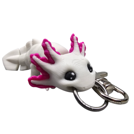 Brelok do kluczy Aksolotl BA23