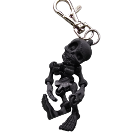 Brelok do kluczy Szkielet czarny BA81