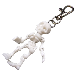 Brelok do kluczy Szkielet biały BA80