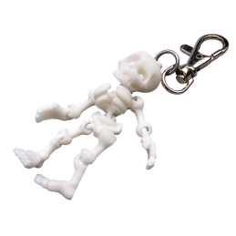 Brelok do kluczy Szkielet biały BA80
