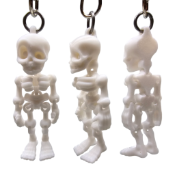 Brelok do kluczy Szkielet biały BA80