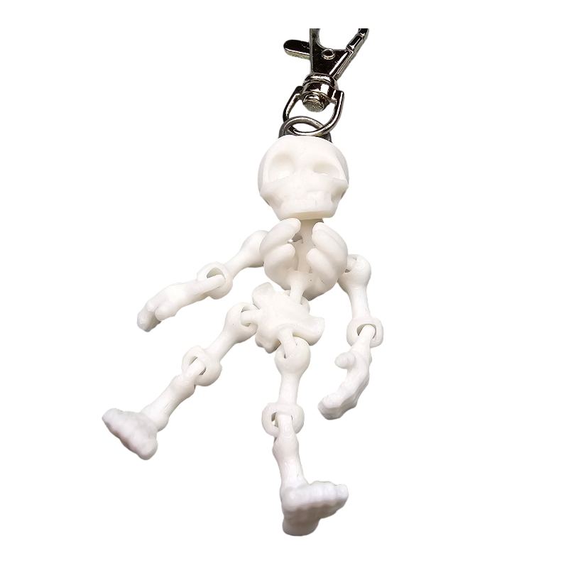 Brelok do kluczy Szkielet biały BA80